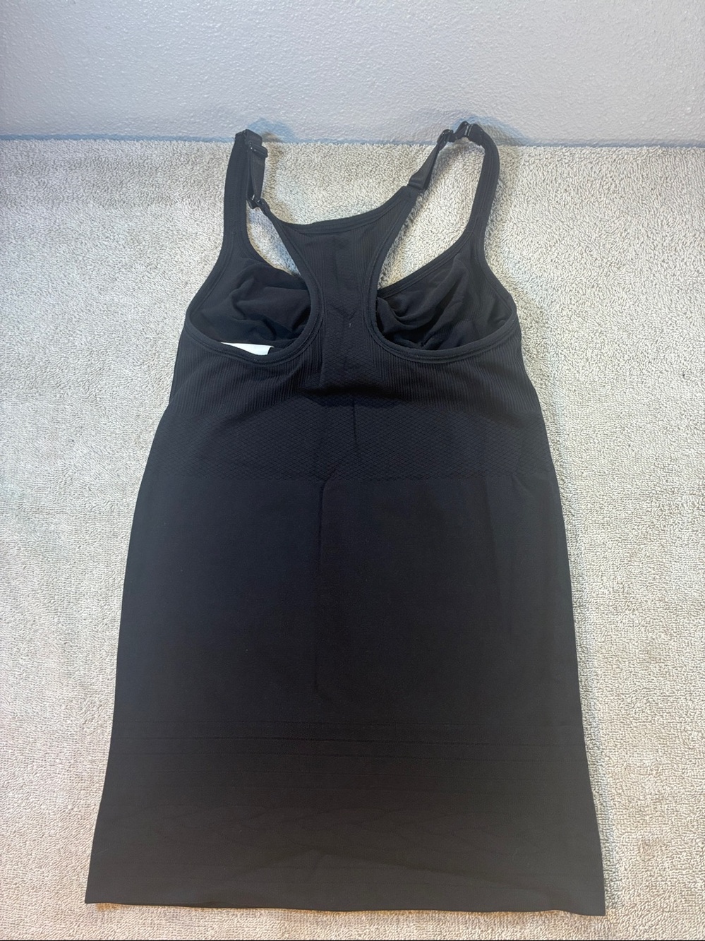 Nike Black Dri-FIT Adjustable Racerback Tank